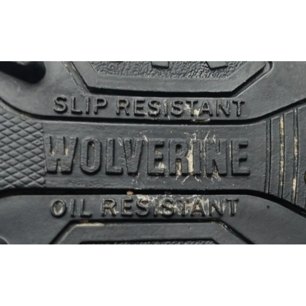 Wolverine‎ Grayson Mid Steel Toe Black Waterproof Work Boots W211042 Men Size 9